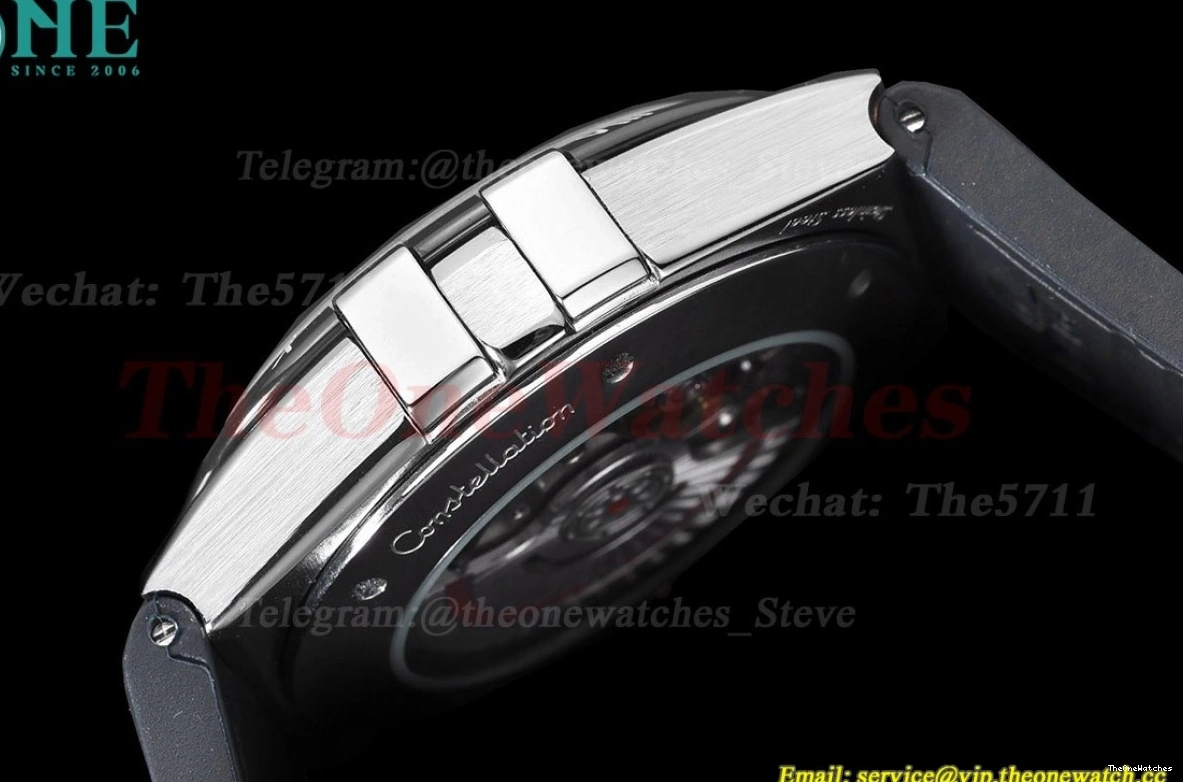 White 41mm Dial LE Constellation GDF Cer MY8215 SS 0204